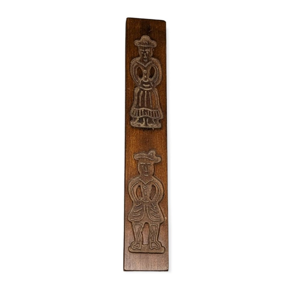Vintage Dutch Wooden Cookie Mold